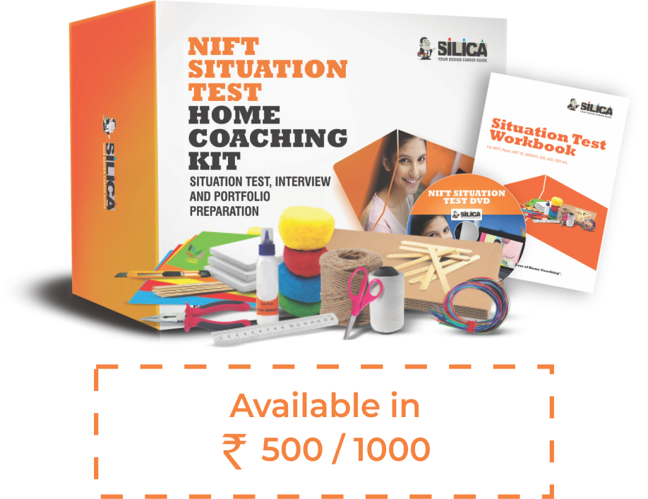 NIFT Situation Test 2019 - Home Coaching Kit SILICA
