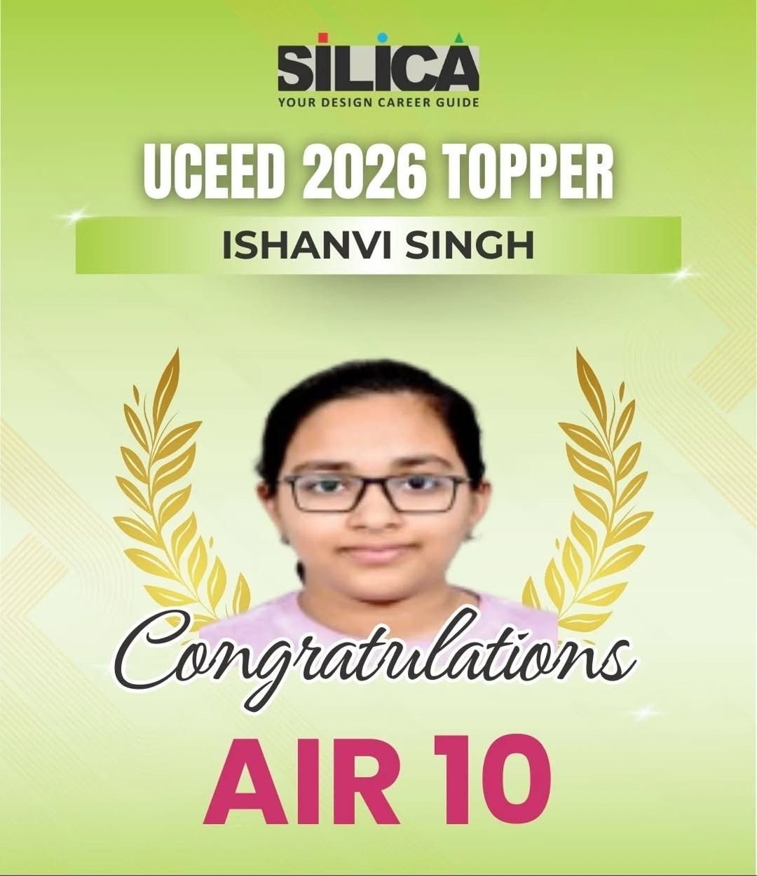 UCEED 2026 Topper - AIR 10