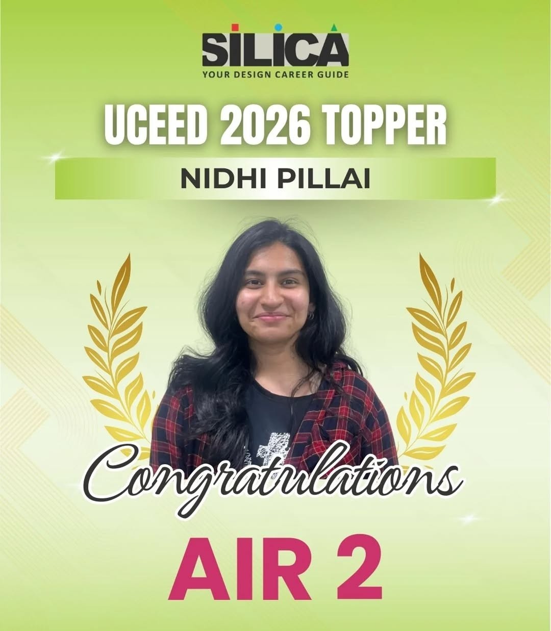 UCEED 2026 Topper - AIR 2